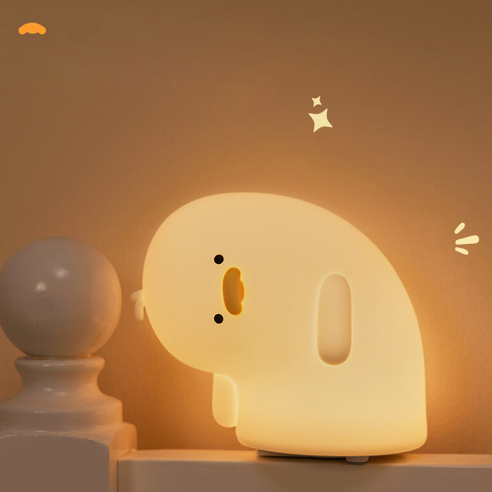 MeWaii® Cute Duck LED Squishy Night Light For Gift USB Rechargeable Duck Lamp