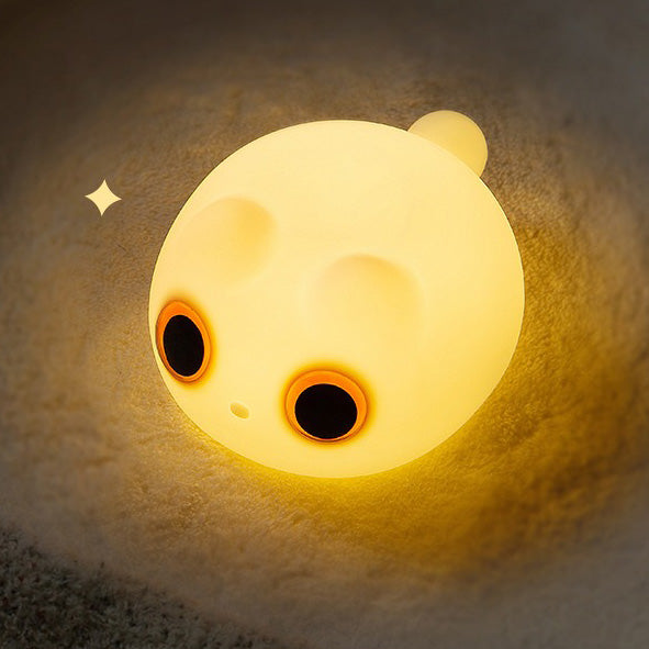 MeWaii® Orange Cat LED Squishy Tap Tap Night Light Lamp