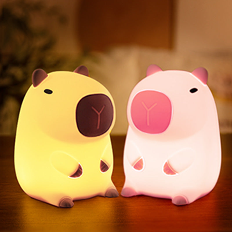 MeWaii® Capybara Pairing Squishy Night Light - Perfect Gift for Kids and Girls