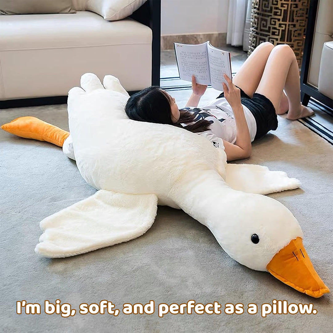 Giant Mekawaii Goose Pillow + Plushie - Perfect Gift 🎁