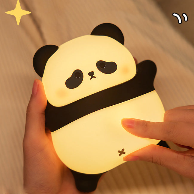 MeWaii® Lying Lazy Panda Night Light LED Tap Lamp Best Gift for Baby and Girl