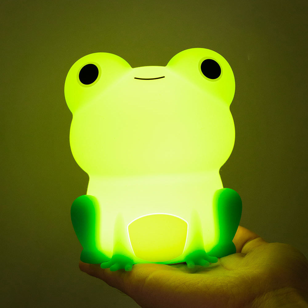 MeWaii® Squishy Silicone Peculiar Frog LED Night Light - Perfect Gift for Kids and Girls