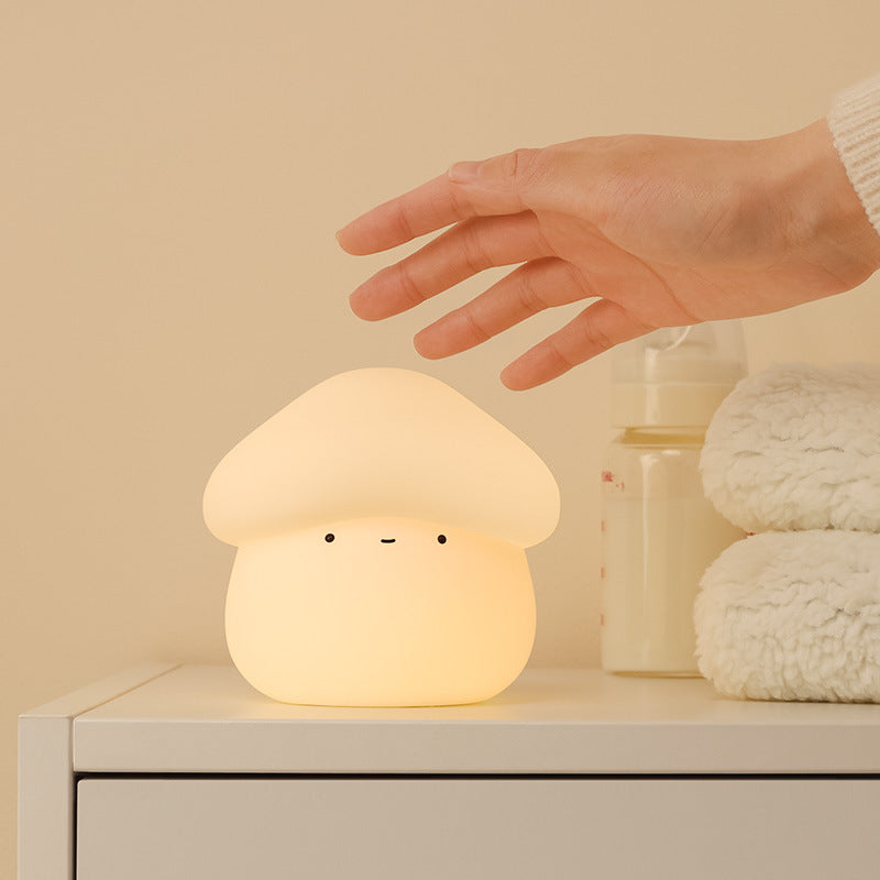MeWaii® Mushroom LED Squishy Tap Tap Night Light Lamp